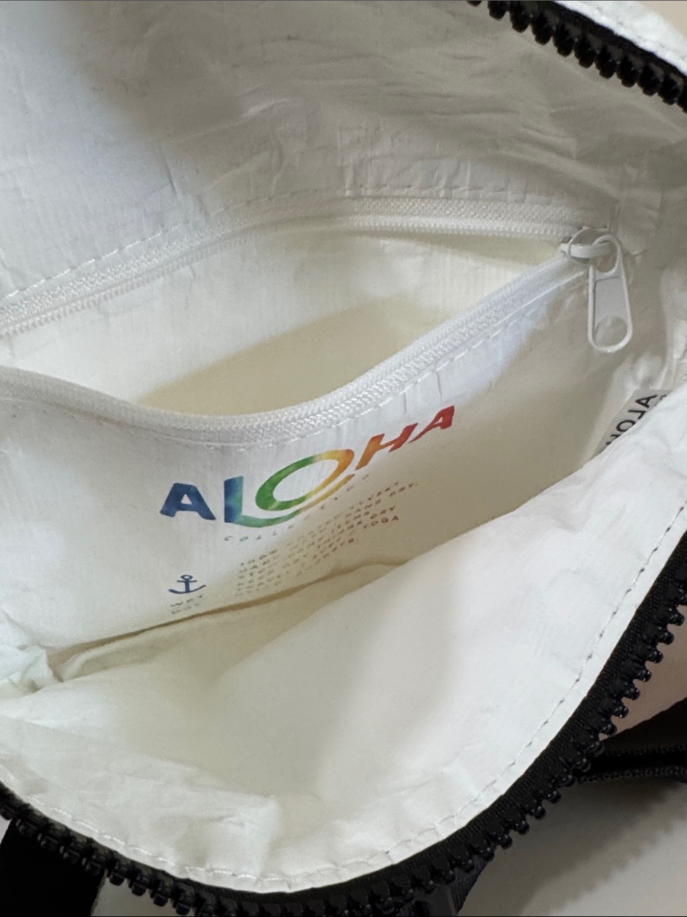 ALOHA Collection Mini Hip Pack Painted Birds Rainbow Tropical Print Fanny Pack - Picture 8 of 10